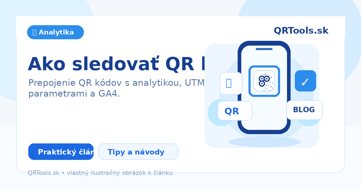 Ako sledovať QR kódy – ilustračný obrázok článku